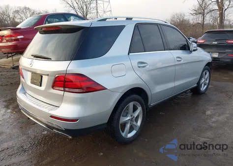 2016 Mercedes-Benz Gle 350 4Matic from USA, damaged, VIN 4JGDA5HB5GA797329